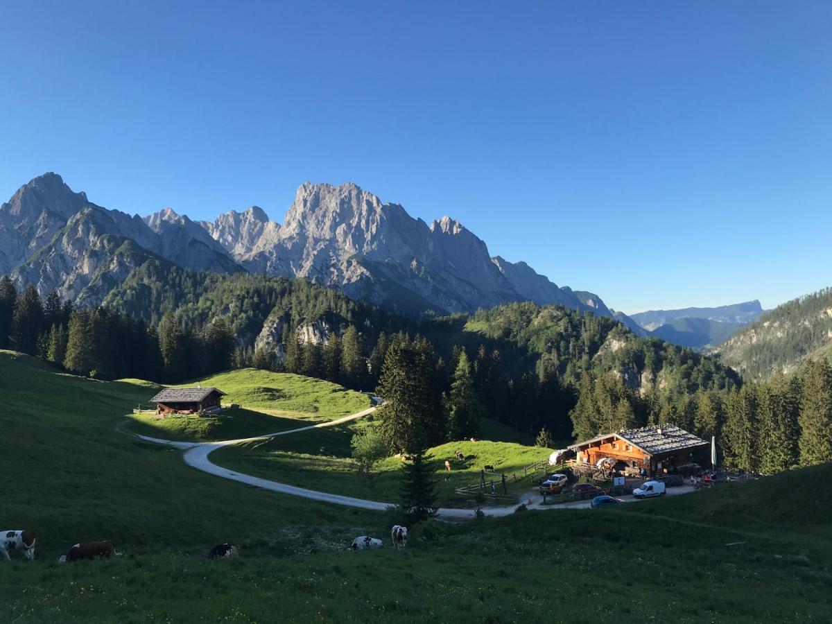Haus Caecilia Apartman Sankt Martin bei Lofer Kültér fotó